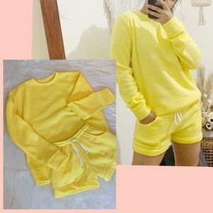 Hoodie and Shorts Set (brand new)